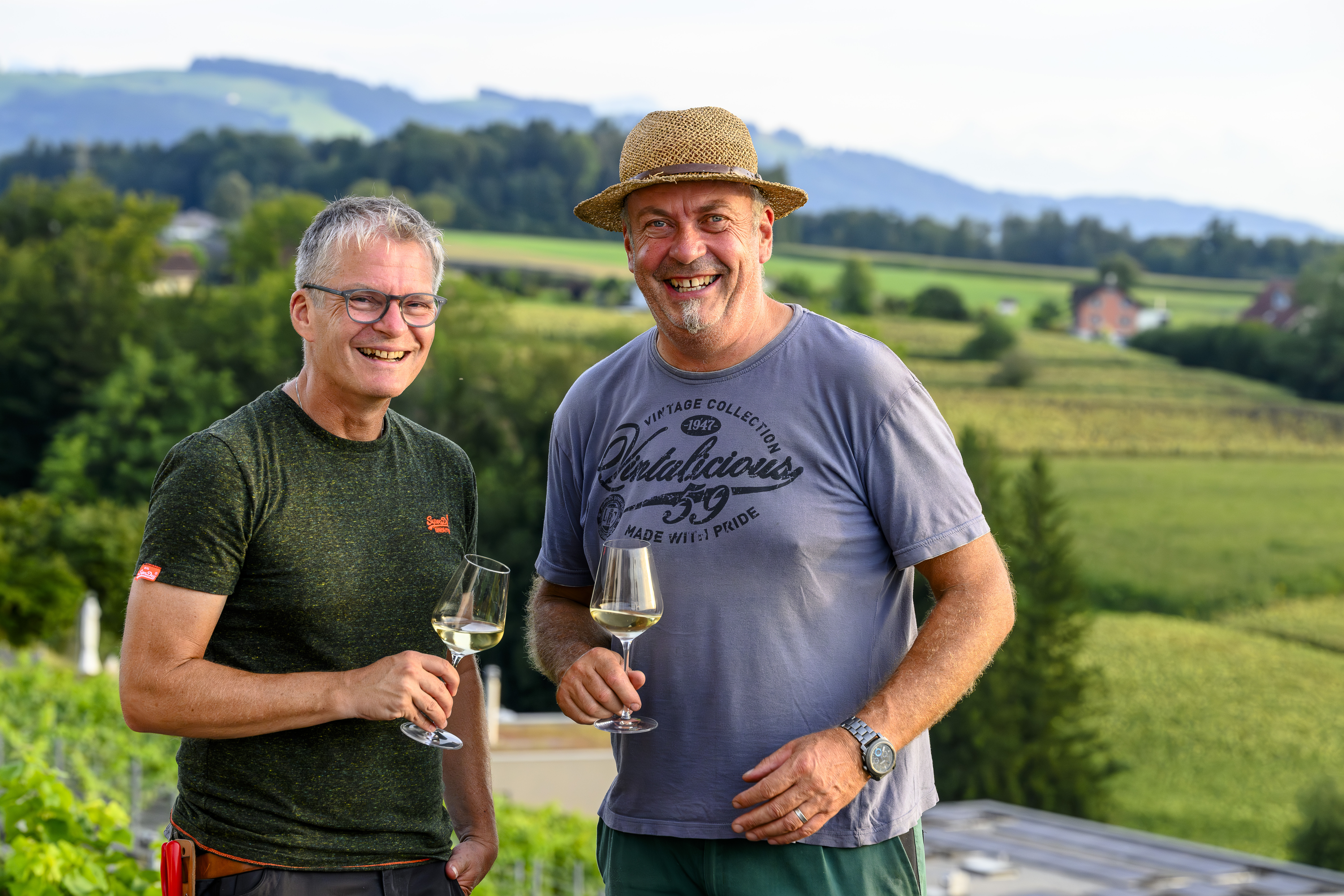 Christian Kelter und Xaver Werder