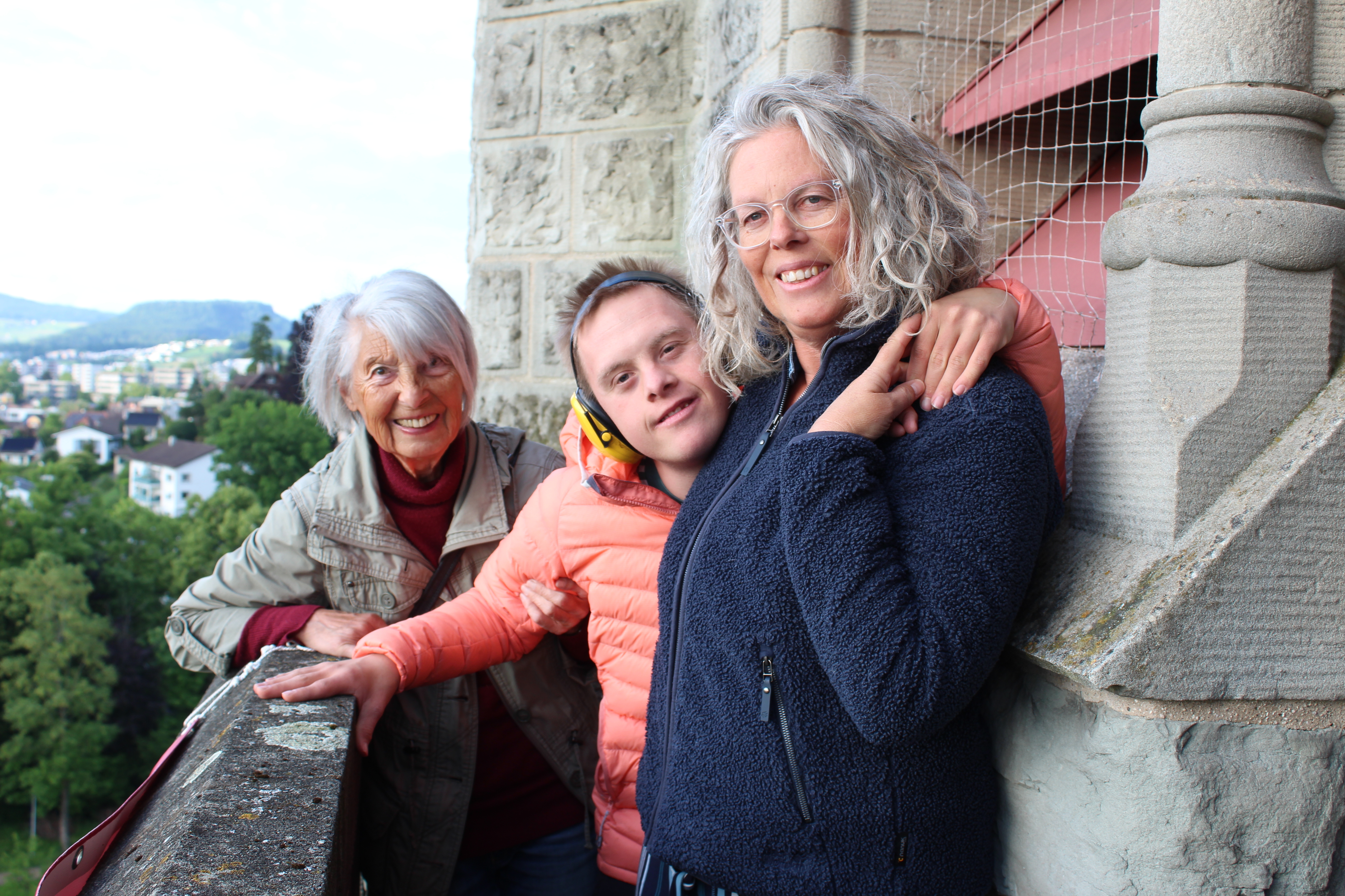 Besichtigung des Glockenturm St Michael in Zug. Foto: Melanie Schnider